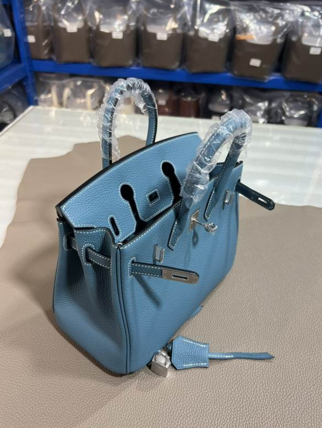 HMe #Birkin25/30 Teal