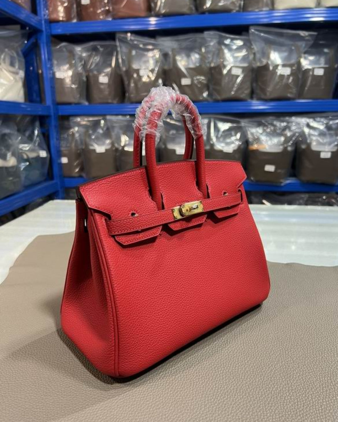 HMe #Birkin25/30 Red