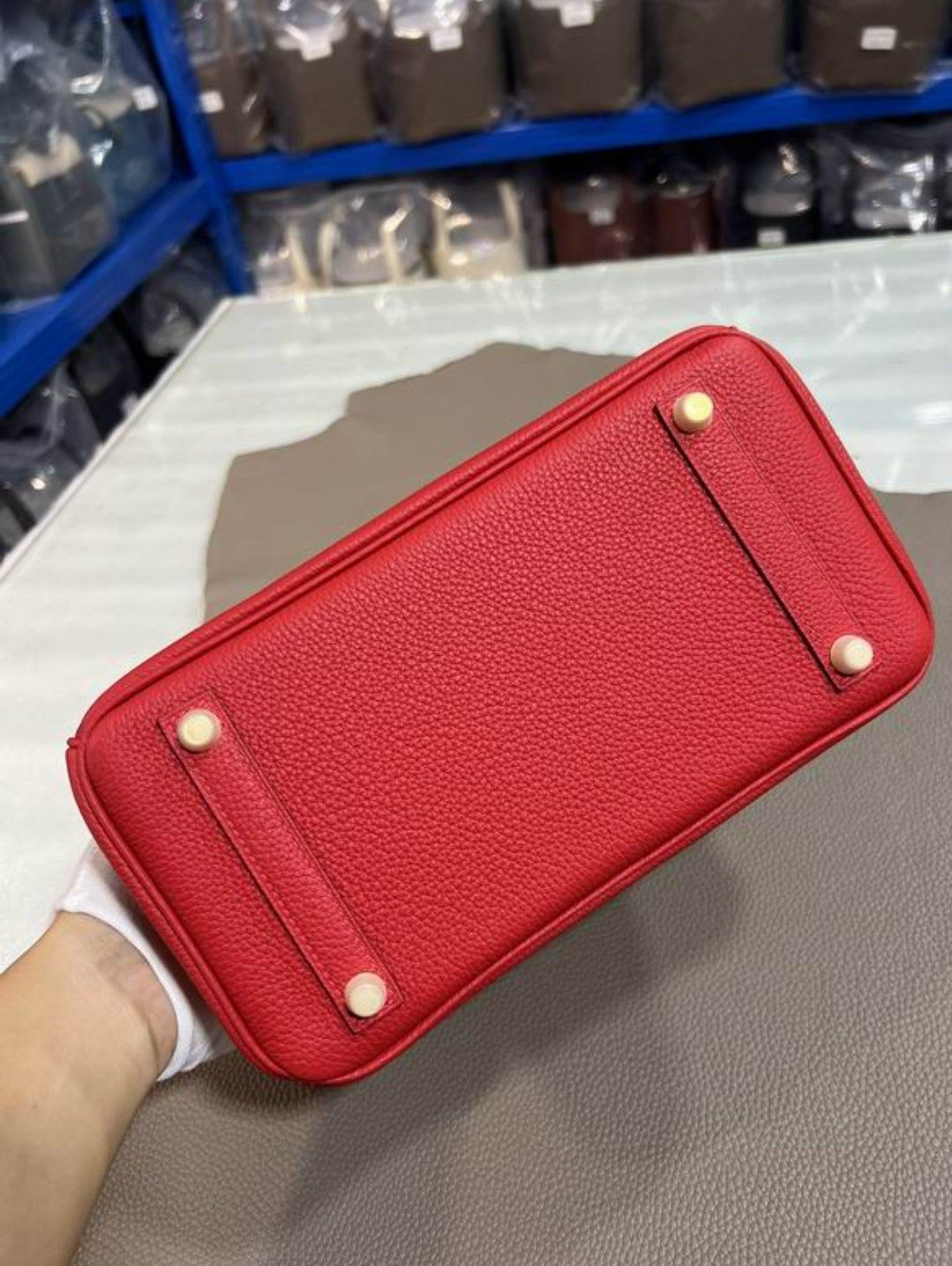 HMe #Birkin25/30 Red