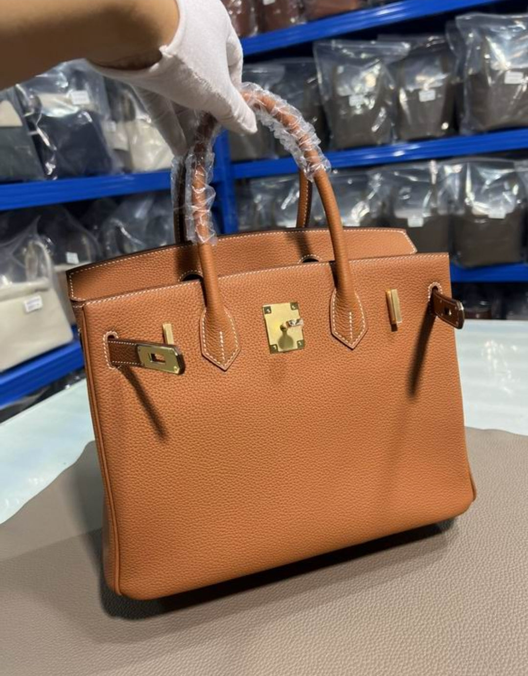 HMe #Birkin25/30 Bronze