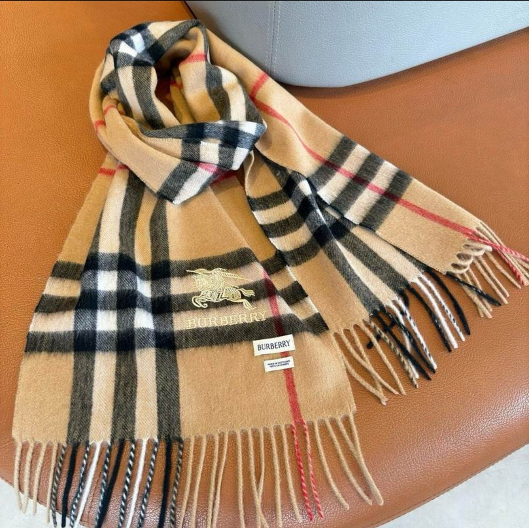 Bur #CheckScarf