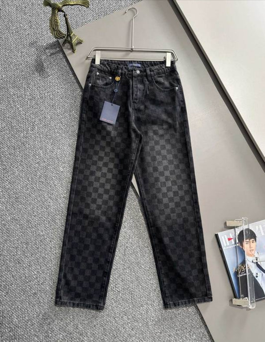 LV #Damier DenimJeans