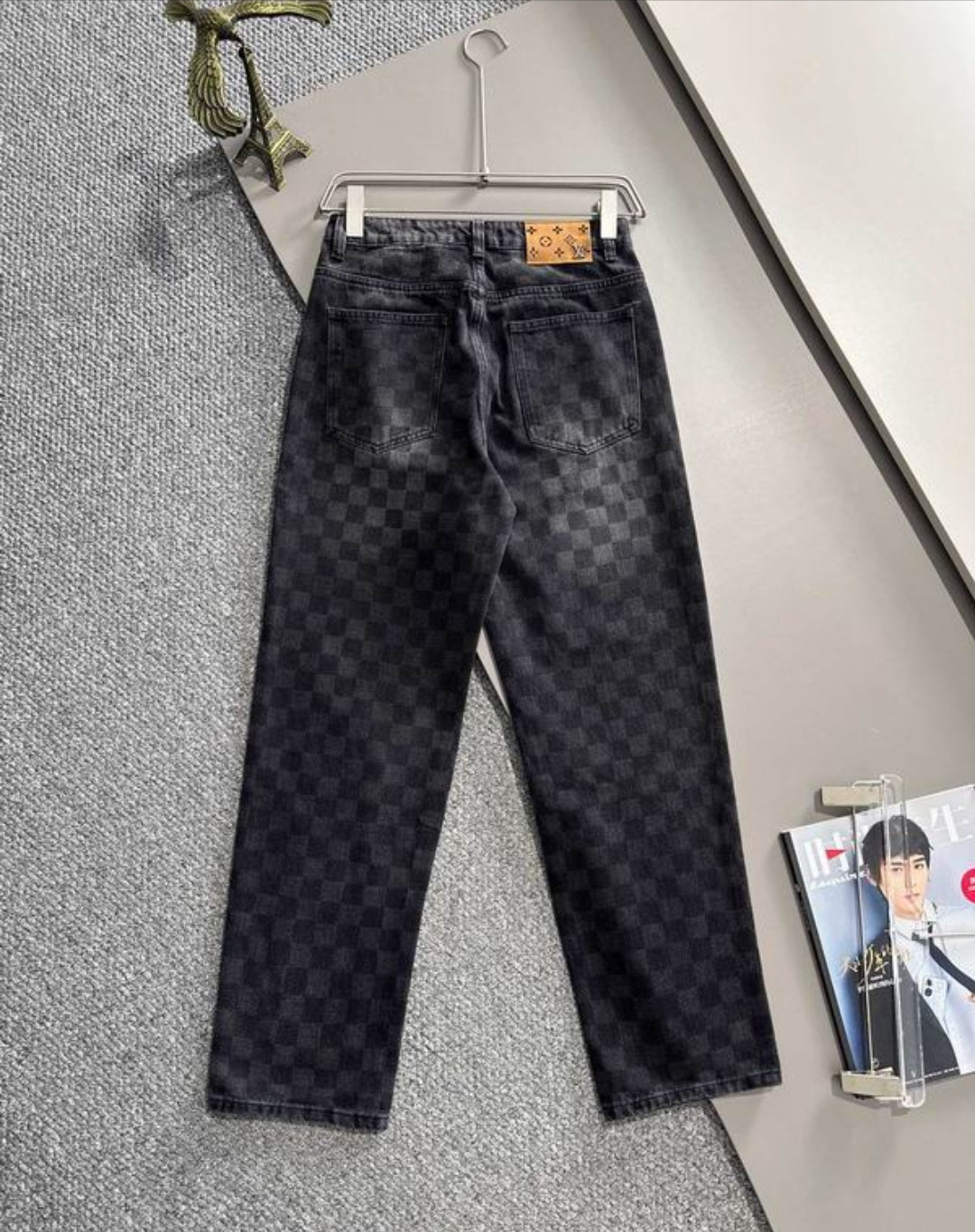 LV #Damier DenimJeans