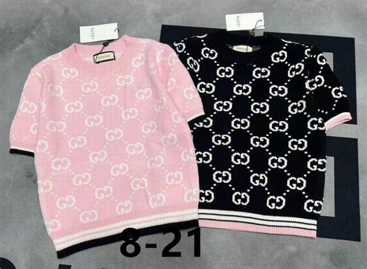 GG #Jacquard Sweater Shirt (2Colors)