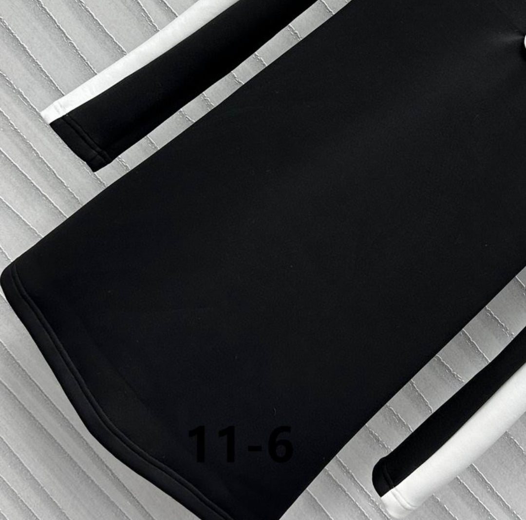 LV #Graphic Accent Dress