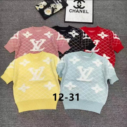 LV #Monogram Sweater Shirt (5Colors)