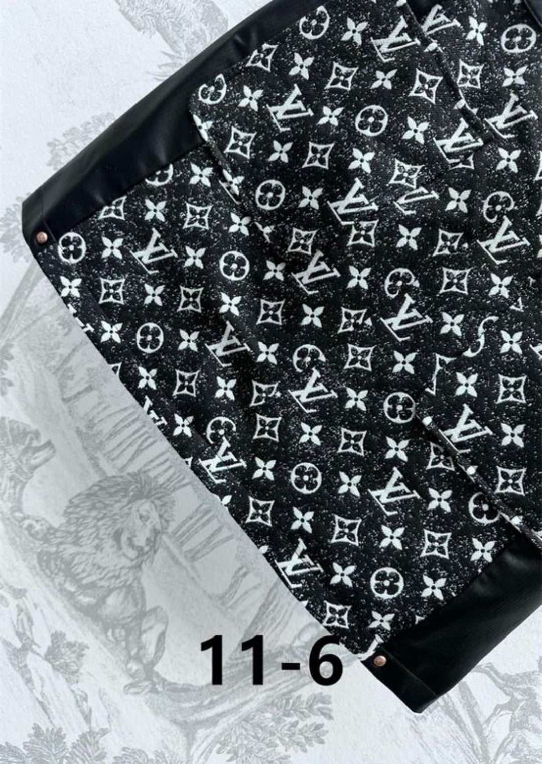 LV #Boucle Monogram Skirt