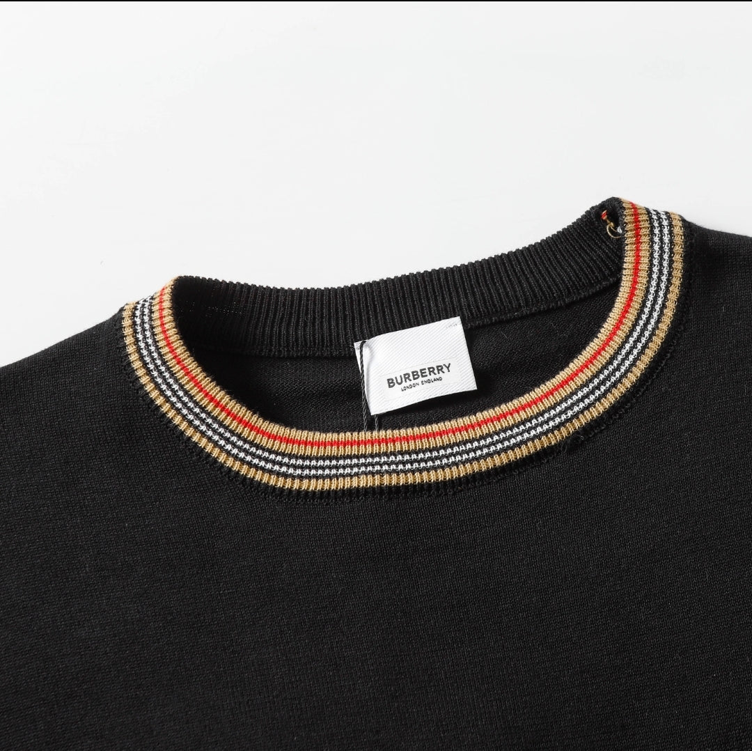 Bur #Check Stripe Shirt