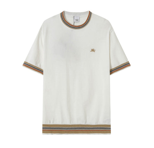 Bur #Check Stripe Shirt