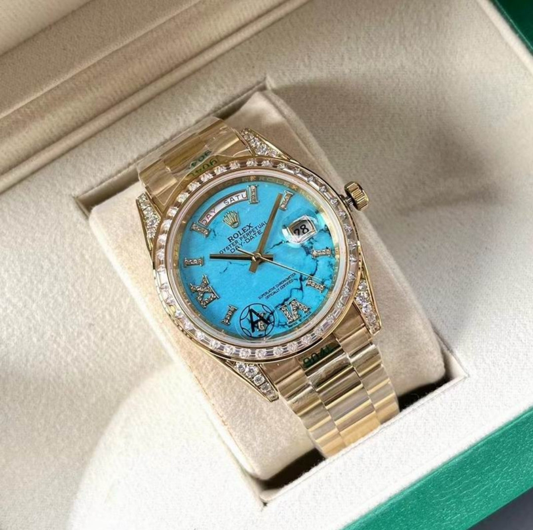 Rlx #Day-Date Baby Blue MOP (41)