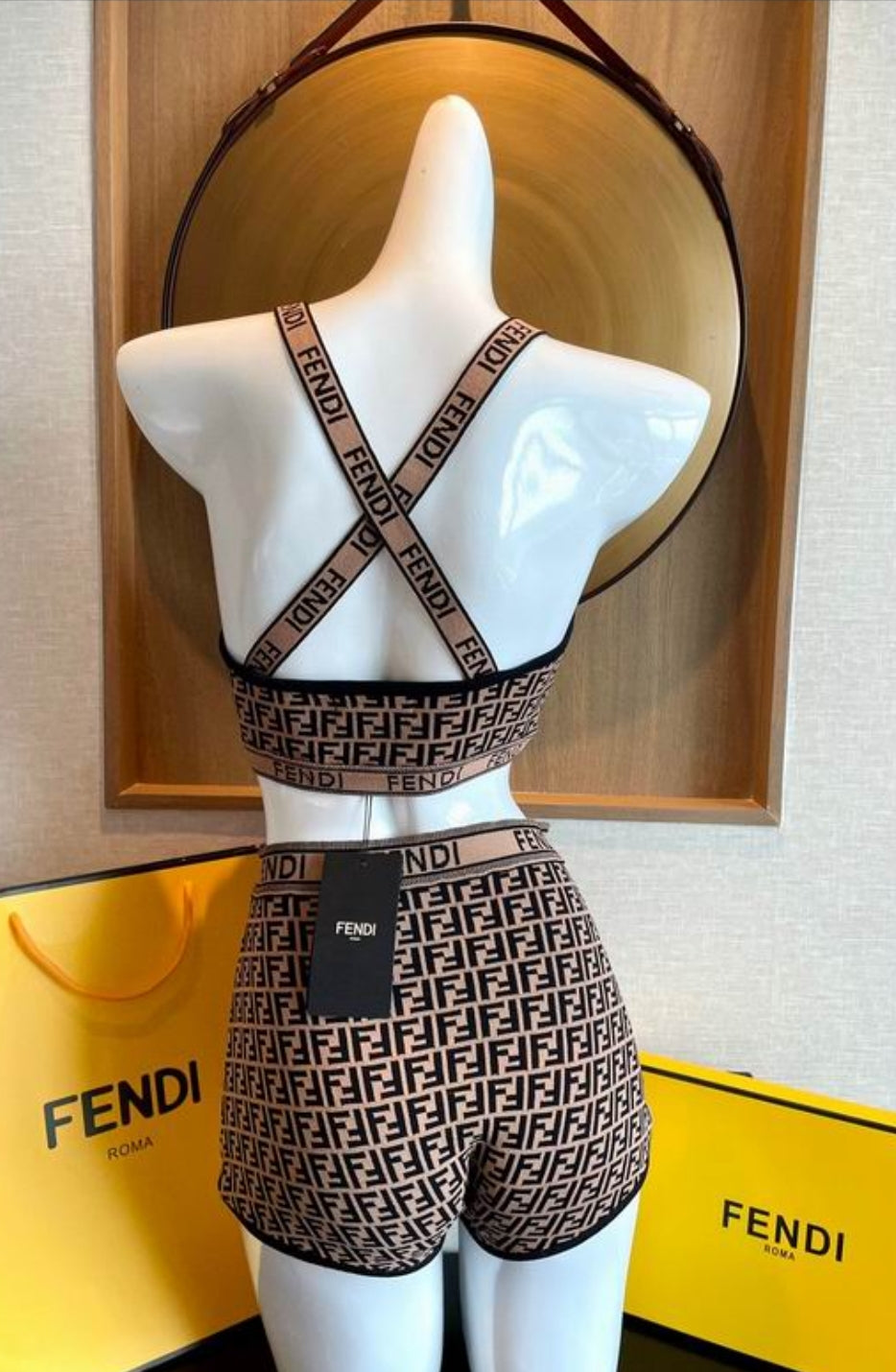 FF #FF Jacquard Two Piece