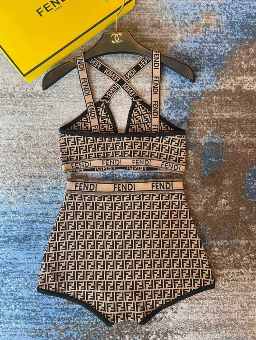 FF #FF Jacquard Two Piece