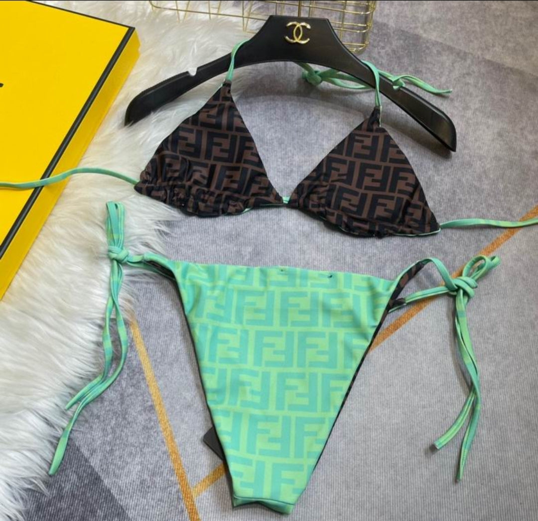 FF #FF Jacquard Reversible Bikini