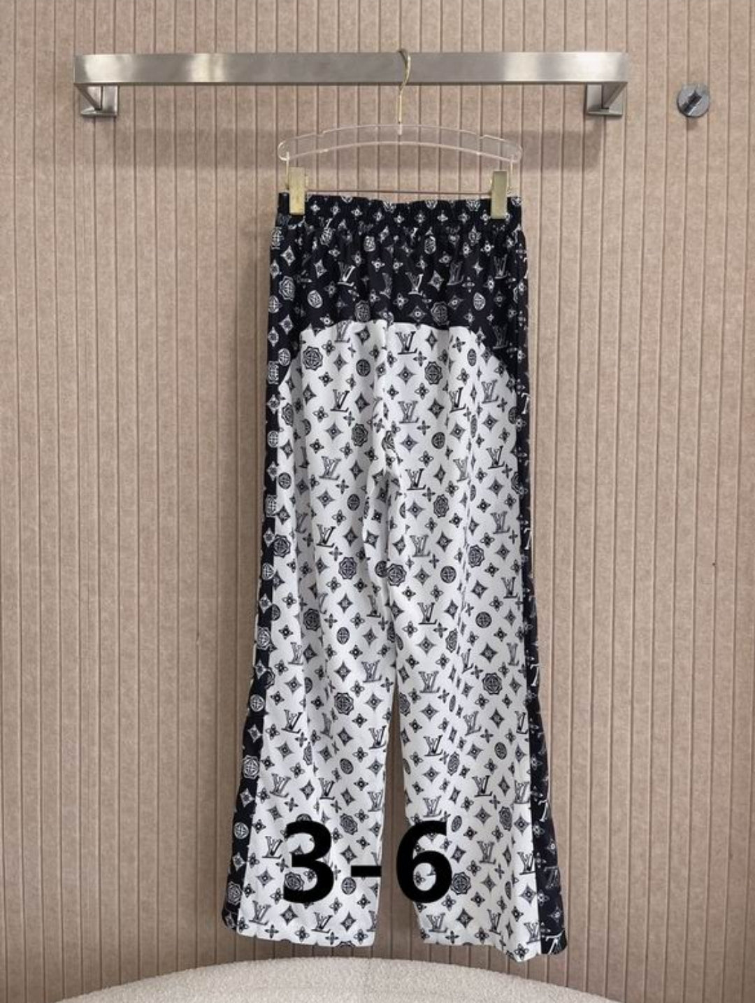 LV #Silk Jogging Pants