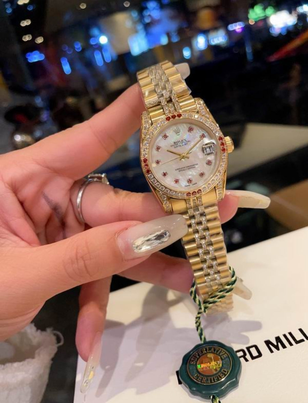 RLx #Lady DateJust RubyPearl (28mm)