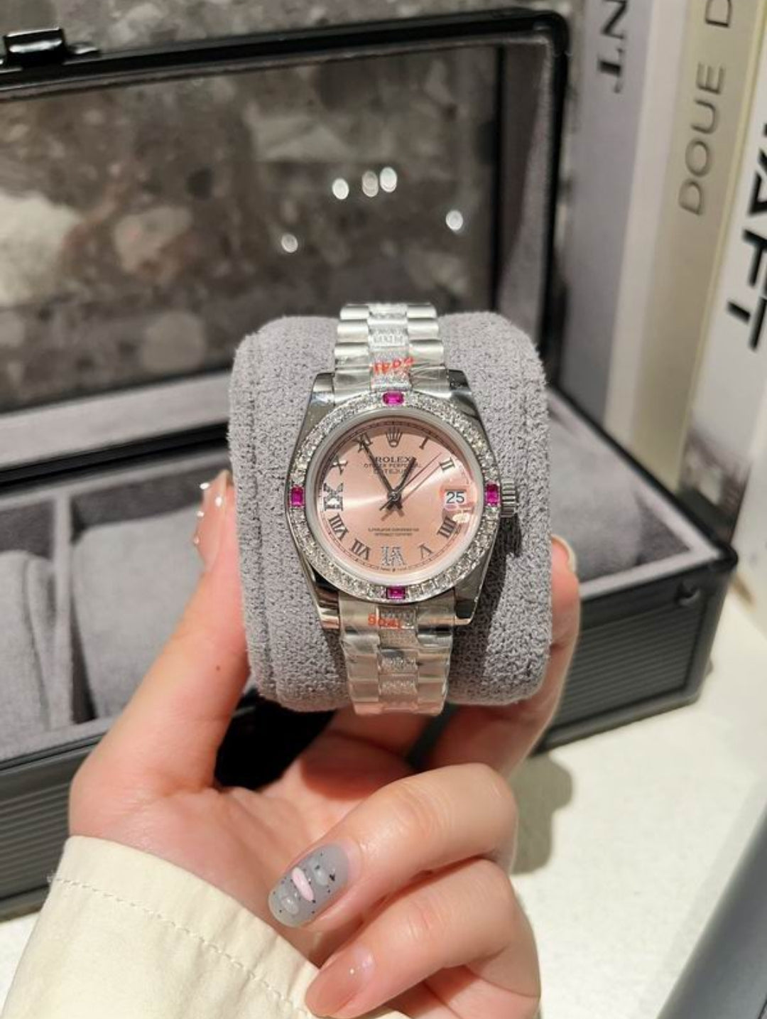 RLx #DateJust Crystal Salmon (31mm)