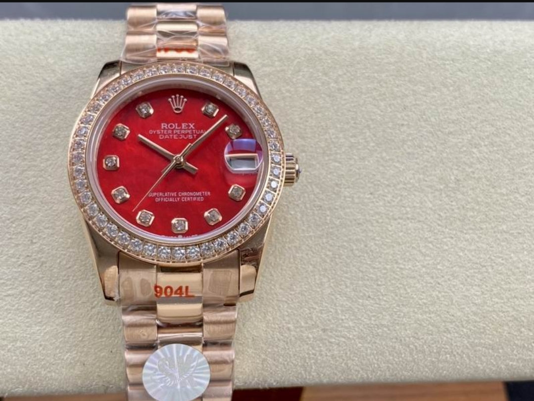 RLx #DateJust Crystal Red (31mm)