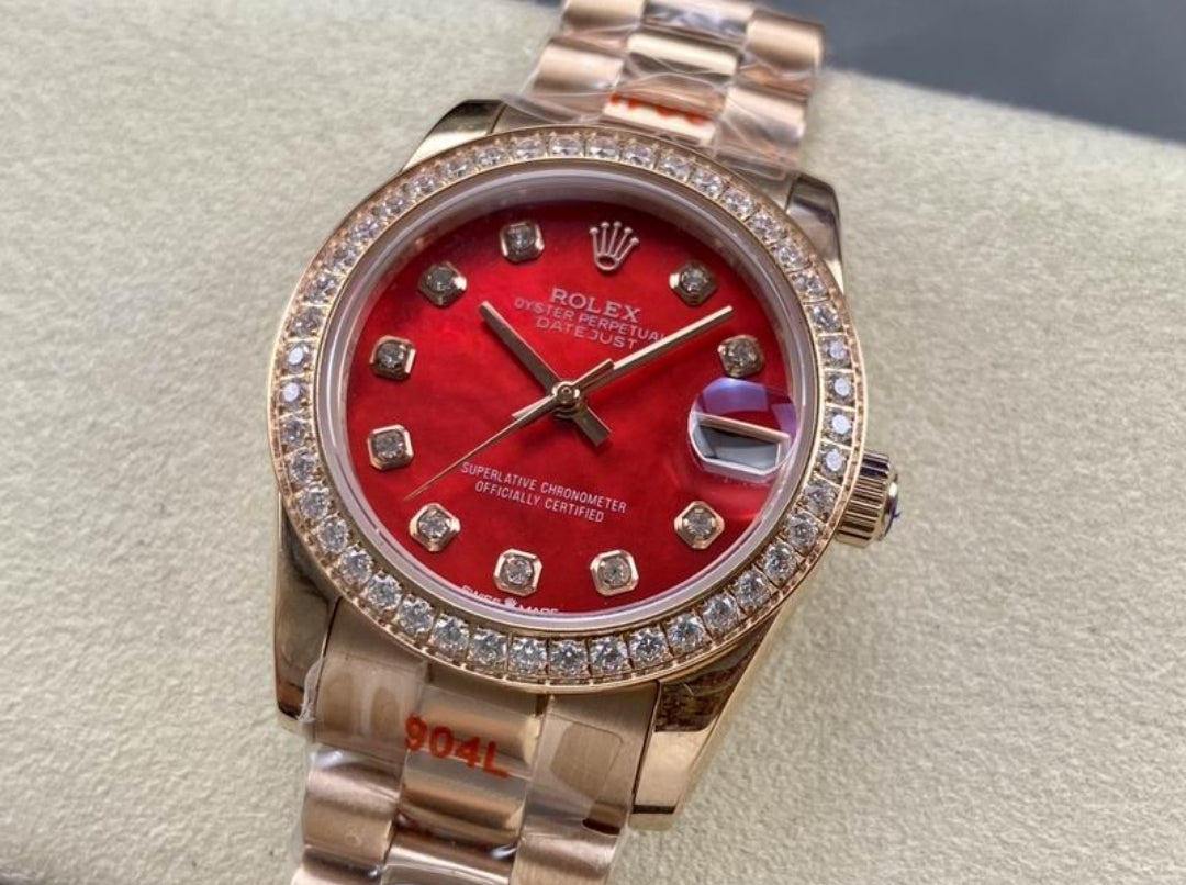 RLx #DateJust Crystal Red (31mm)