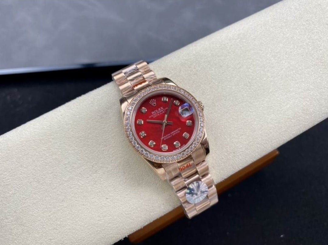 RLx #DateJust Crystal Red (31mm)