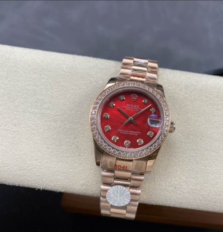 RLx #DateJust Crystal Red (31mm)