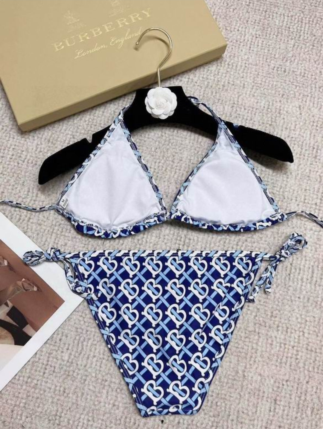 Bur #TB Monogram Bikini