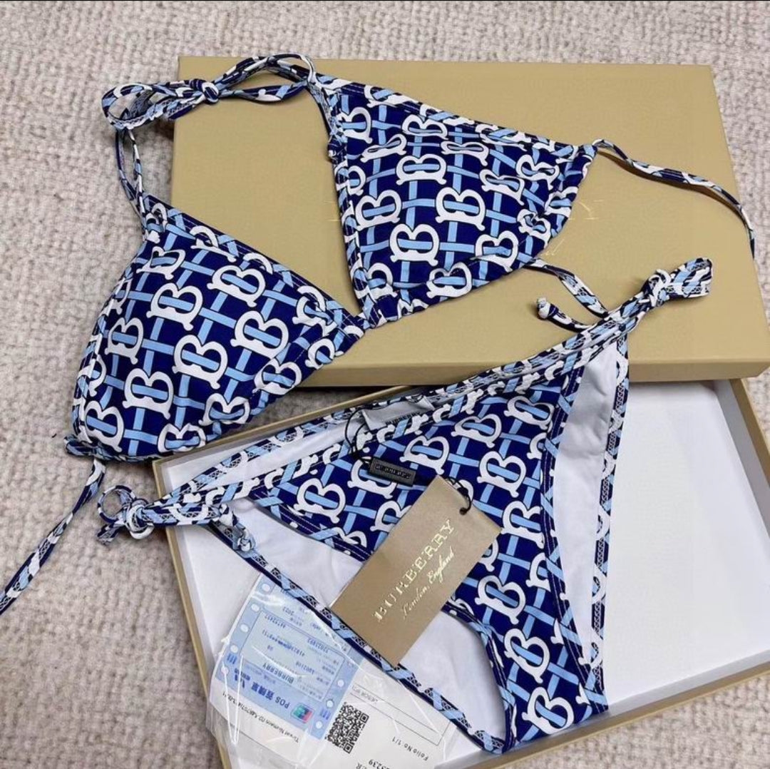 Bur #TB Monogram Bikini