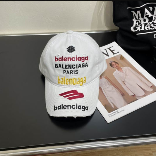 BaL #Logo Logo Distressed Cap