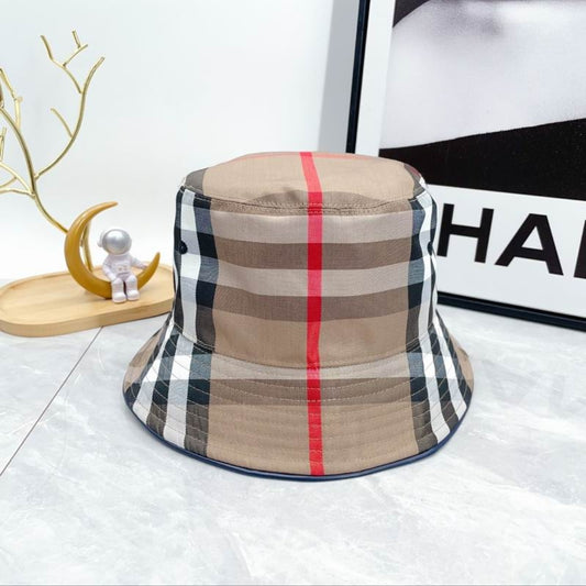 Bur #Check Bucket Hat
