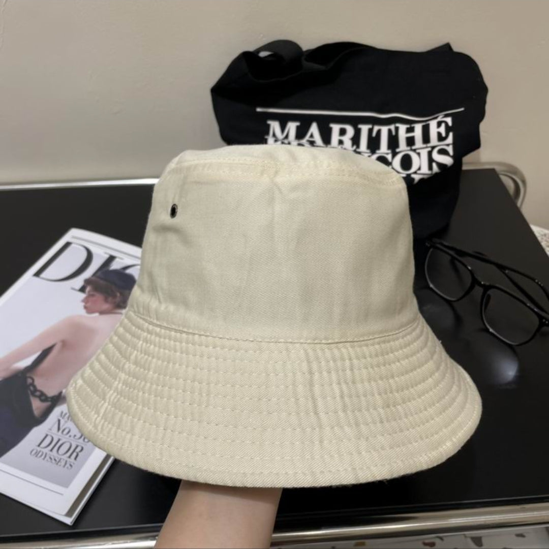 CD #Reversible Oblique Bucket Hat