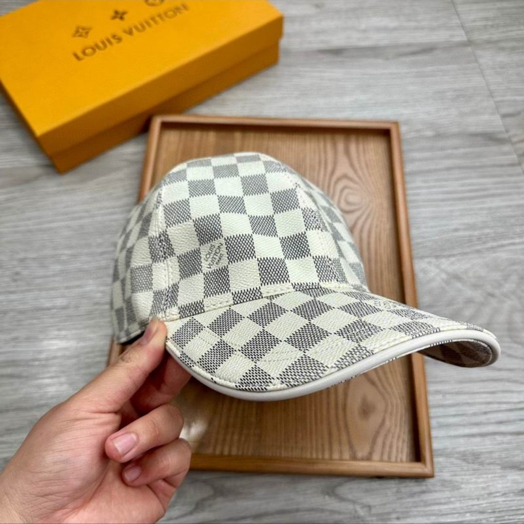 LV #Damier Canvas Cap