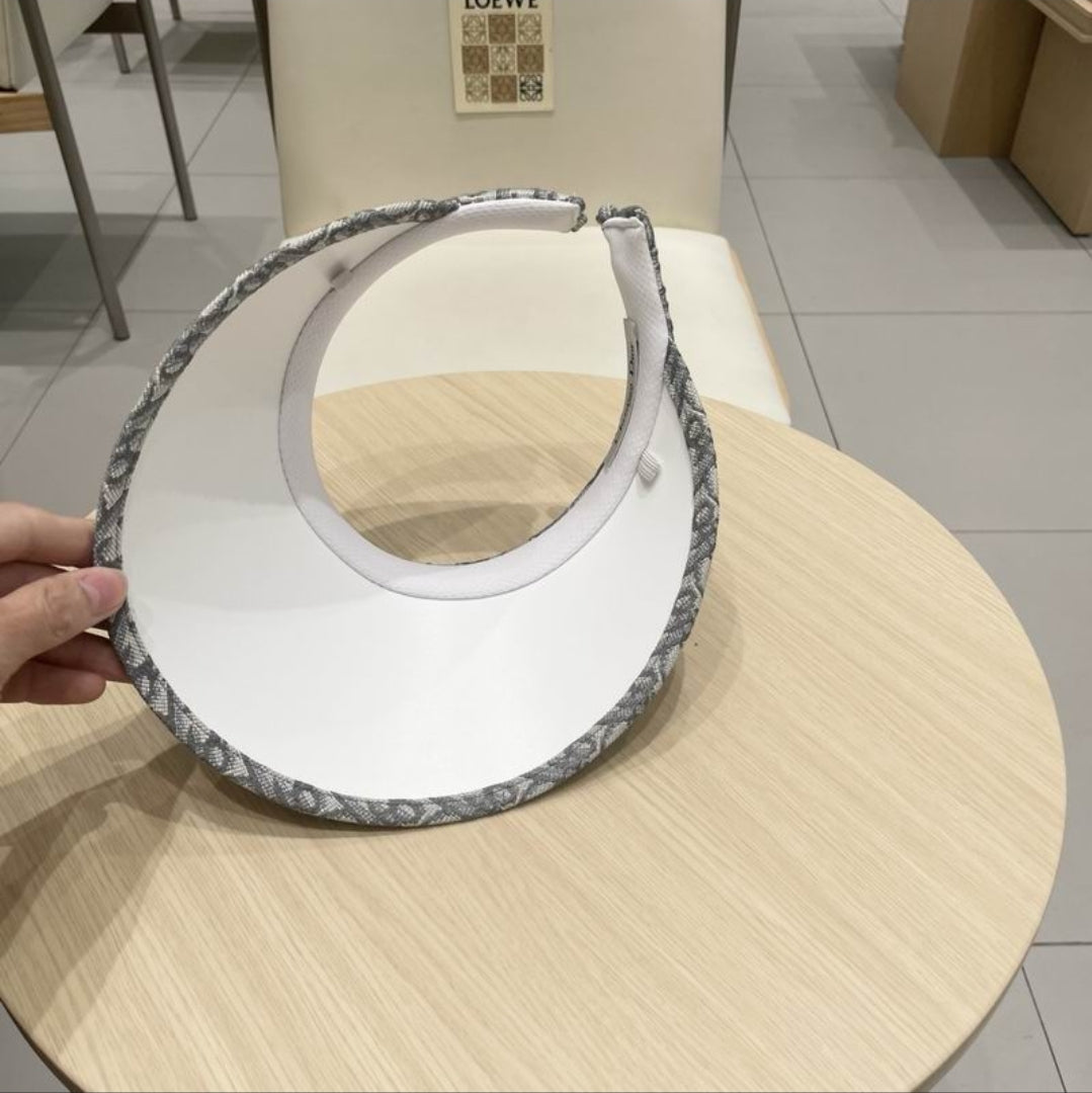 CD #Oblique Label Clip On Visor (2Colors)