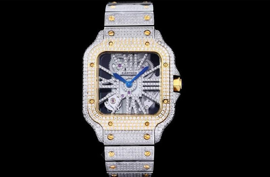 Ctr #Iced Out Skeleton (39.8mm)