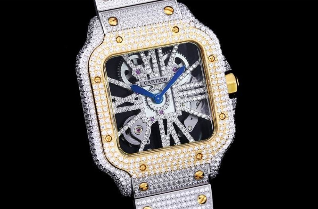 Ctr #Iced Out Skeleton (39.8mm)