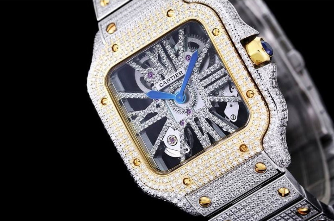 Ctr #Iced Out Skeleton (39.8mm)