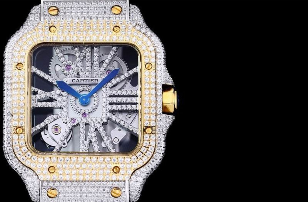 Ctr #Iced Out Skeleton (39.8mm)
