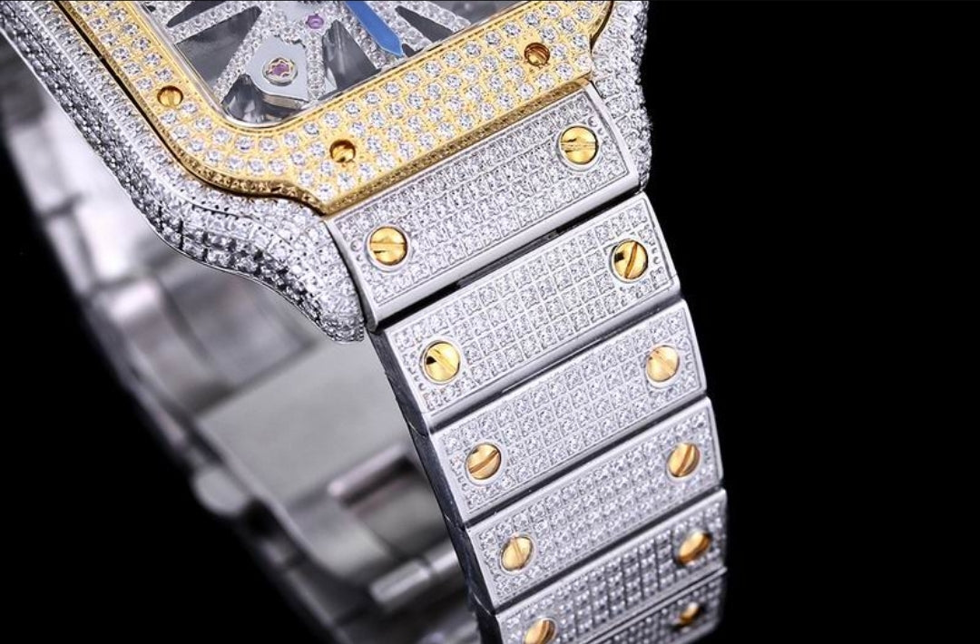 Ctr #Iced Out Skeleton (39.8mm)
