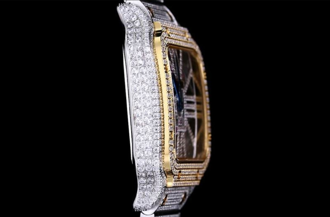 Ctr #Iced Out Skeleton (39.8mm)