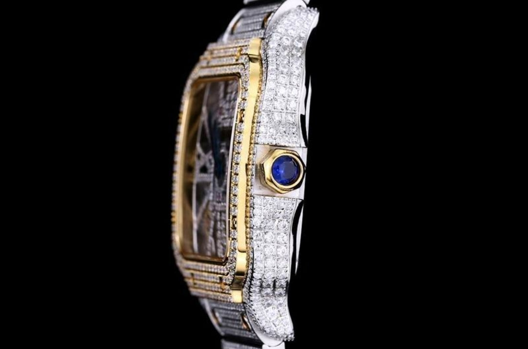 Ctr #Iced Out Skeleton (39.8mm)