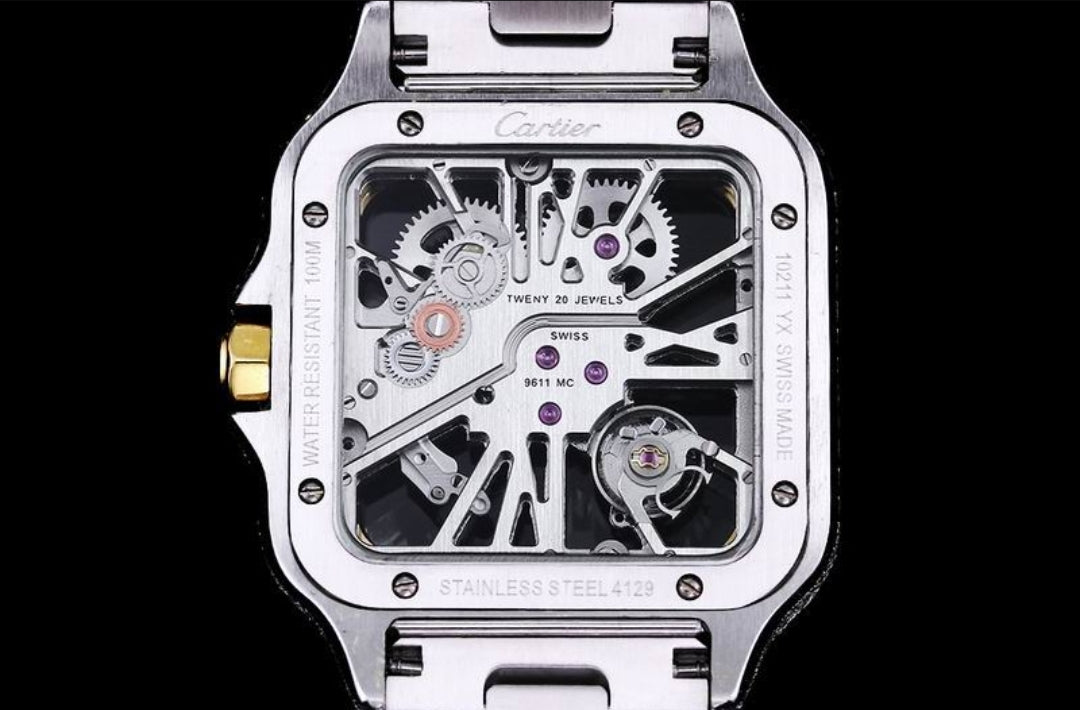 Ctr #Iced Out Skeleton (39.8mm)