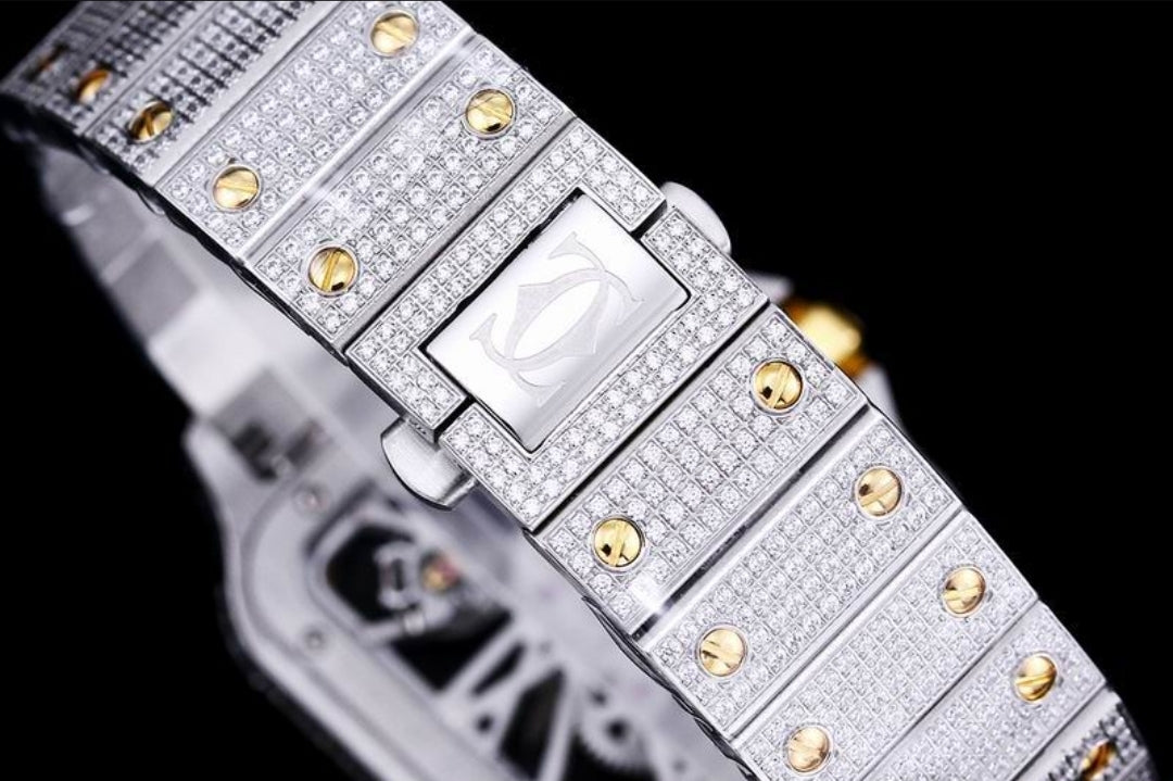 Ctr #Iced Out Skeleton (39.8mm)