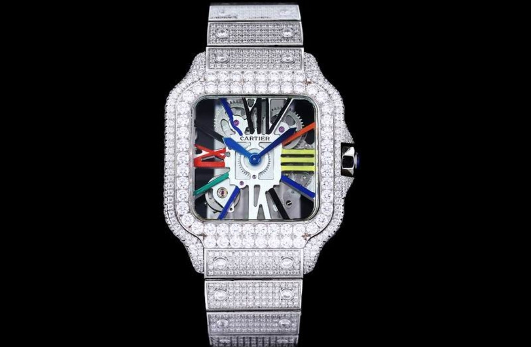 Ctr #Iced Out Skeleton (39.8mm)