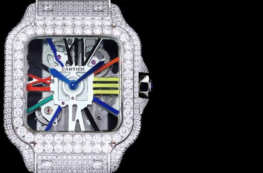 Ctr #Iced Out Skeleton (39.8mm)