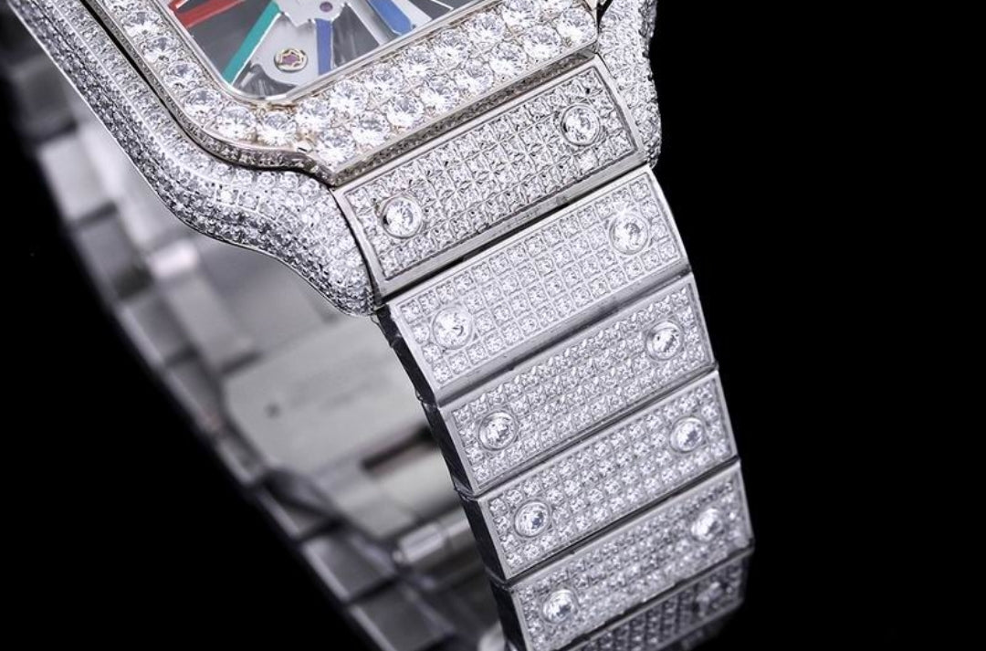 Ctr #Iced Out Skeleton (39.8mm)
