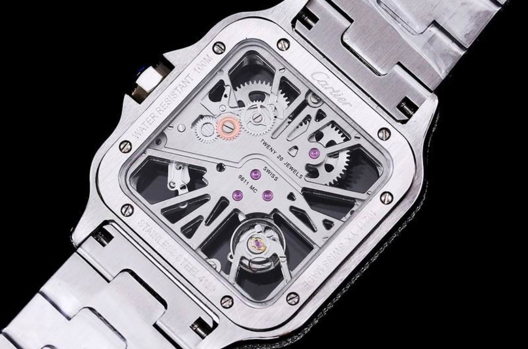 Ctr #Iced Out Skeleton (39.8mm)