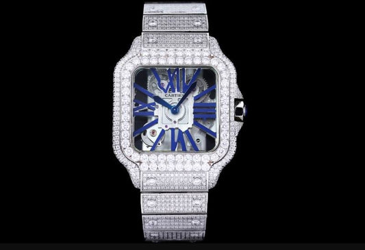 Ctr #Iced Out Skeleton (39.8mm)