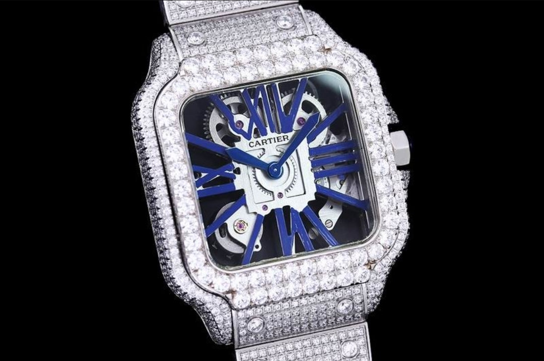 Ctr #Iced Out Skeleton (39.8mm)