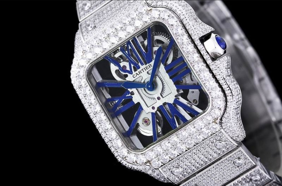 Ctr #Iced Out Skeleton (39.8mm)