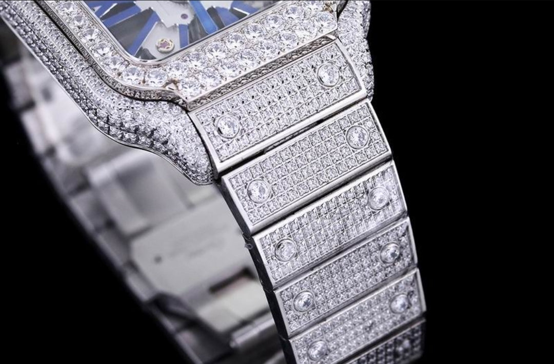 Ctr #Iced Out Skeleton (39.8mm)