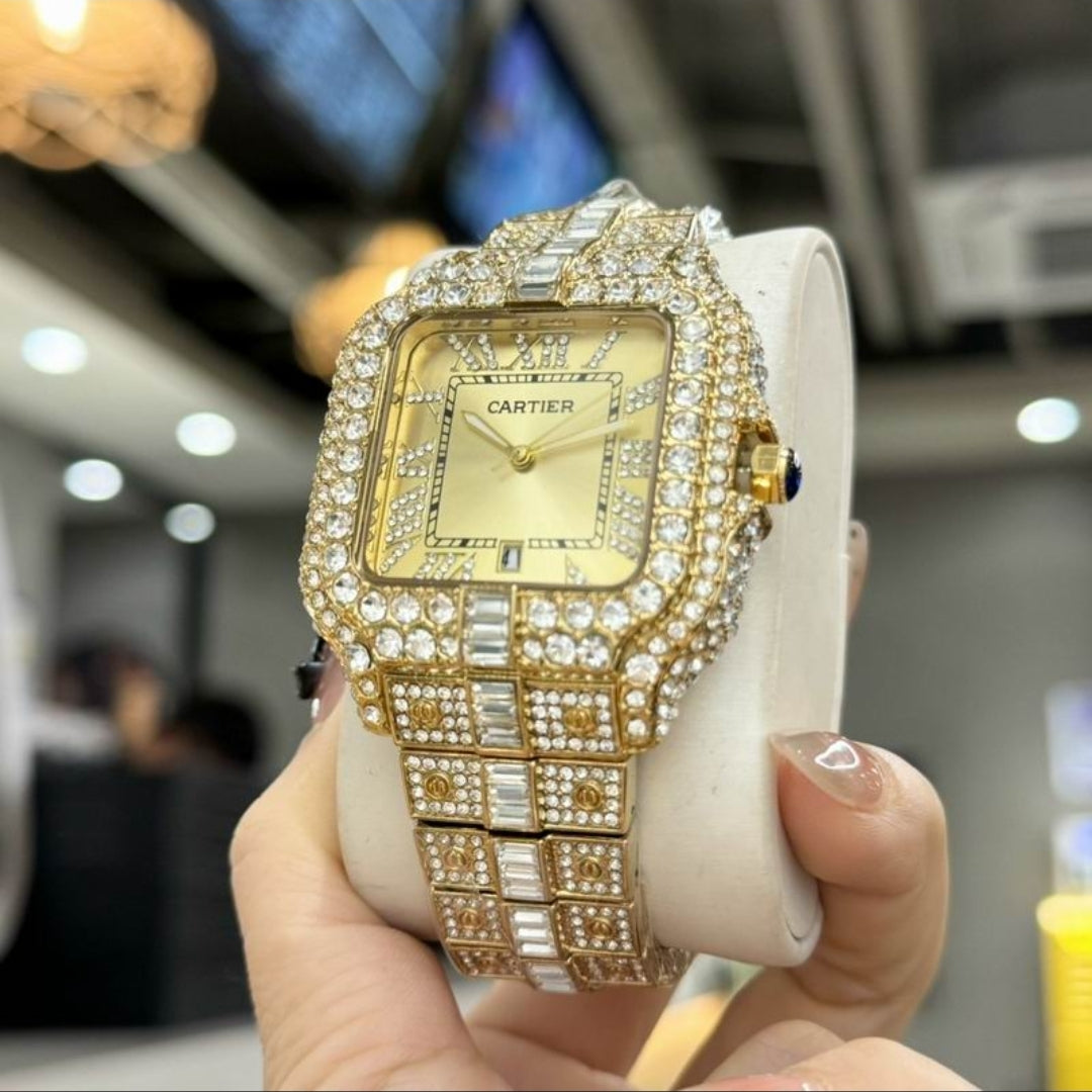 Ctr #Iced Out Santos (39.8mm)
