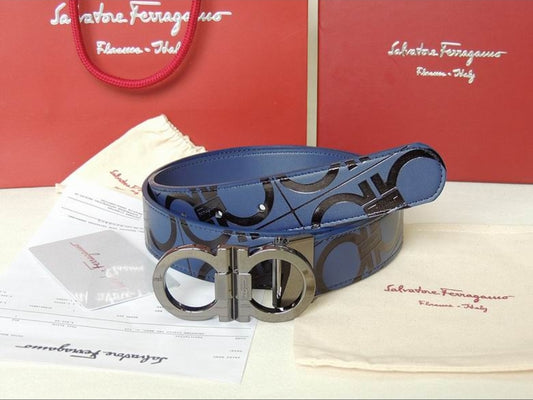 Fer #Gancini Logo Belt (40mm)